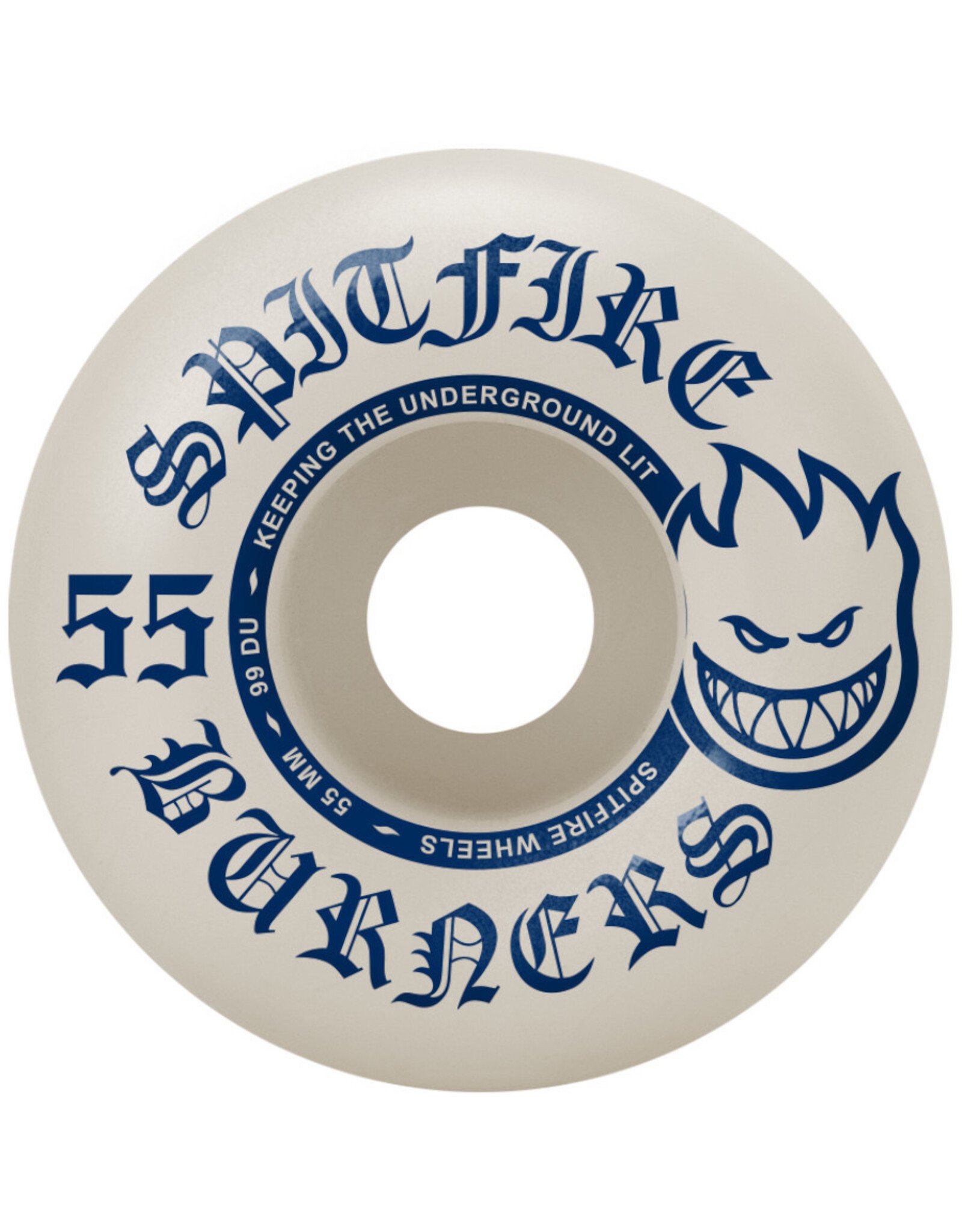 Spitfire Spitfire Wheels Burners White (55mm/99d)