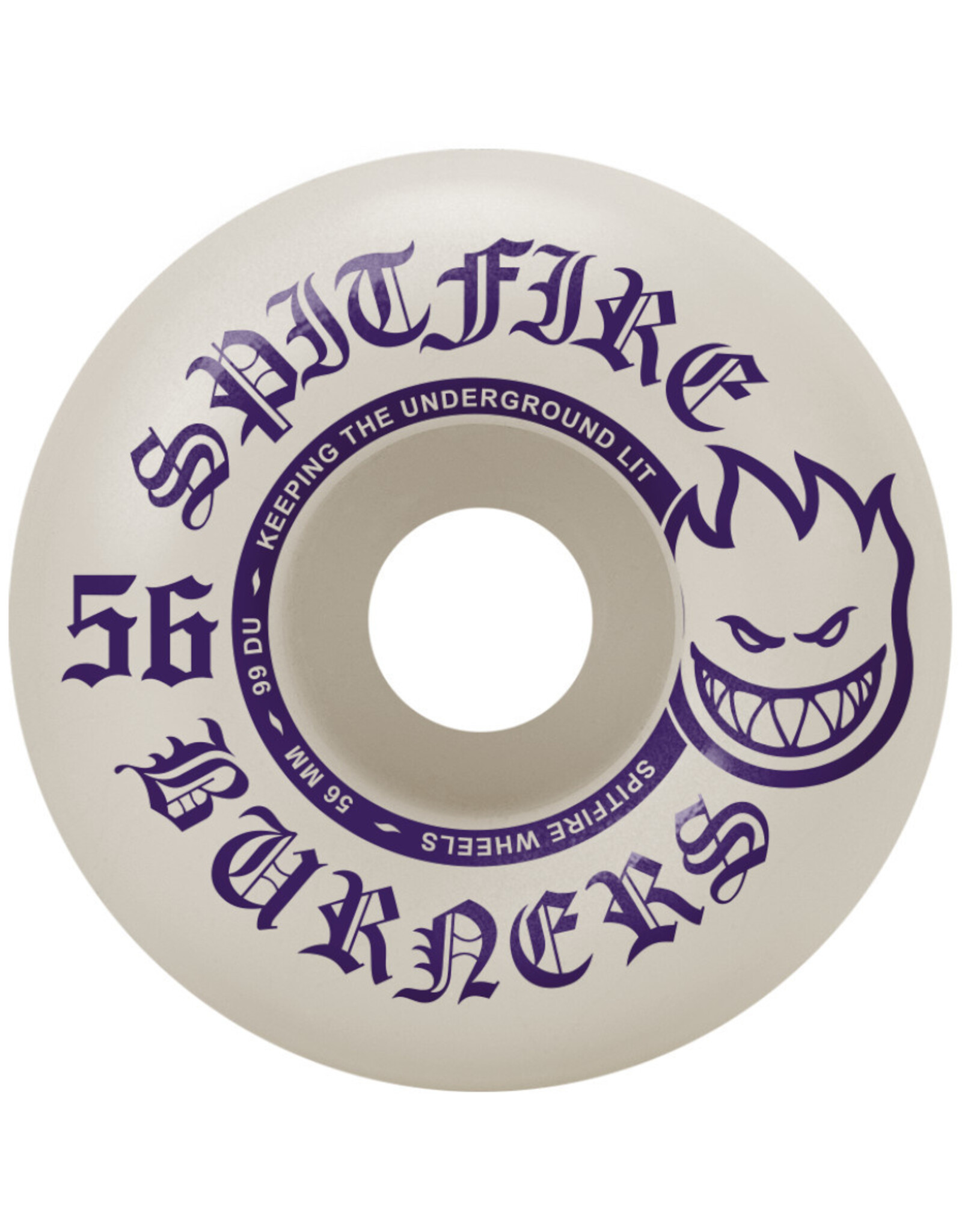 Spitfire Spitfire Wheels Burners White (56mm/99d)