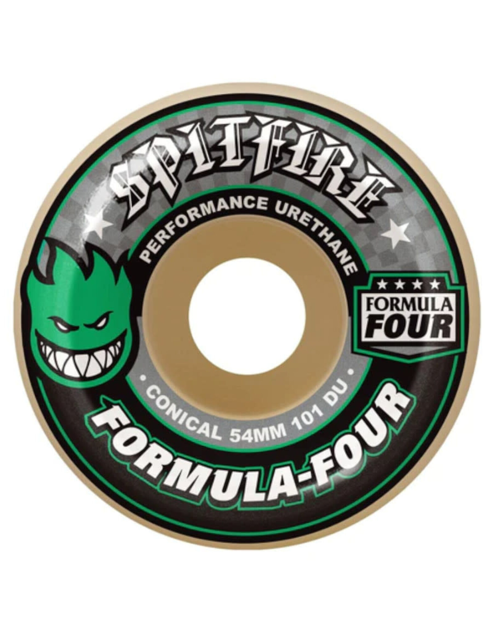 Spitfire Spitfire Wheels Formula Four Conical Full Green (56mm/101d)