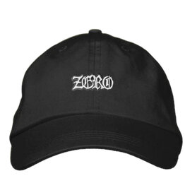 Zero Skateboards Zero Hat Wasteland Dad Strapback (Black)