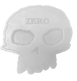 Zero Skateboards Zero Wax Single Skull (White)