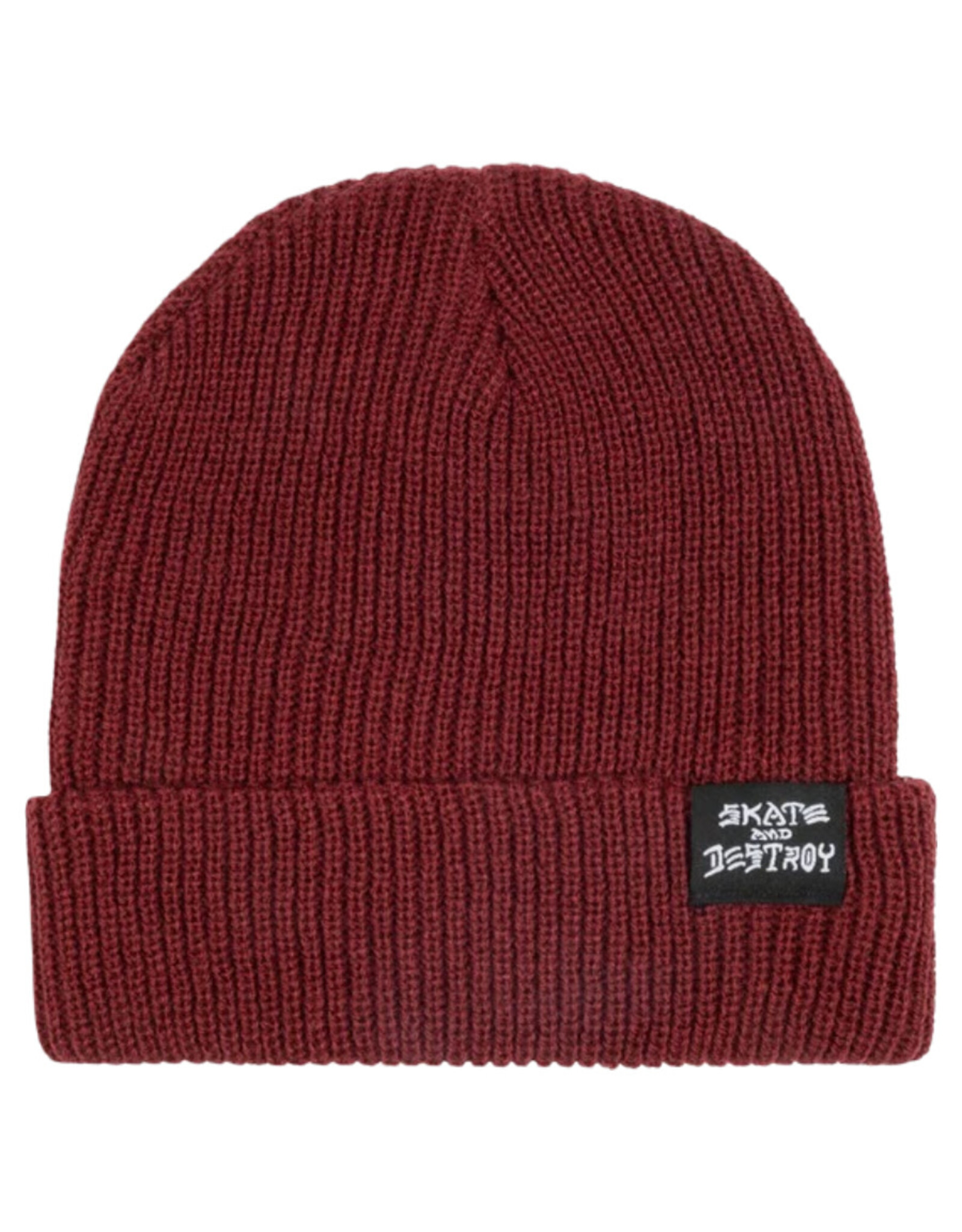 Thrasher Thrasher Beanie Sk8 Goat/SAD Cuff (Maroon)