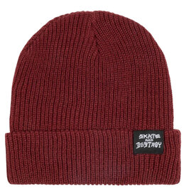 Thrasher Thrasher Beanie Sk8 Goat/SAD Cuff (Maroon)
