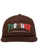Thrasher Thrasher Hat Mexico Revista Snapback (Brown)