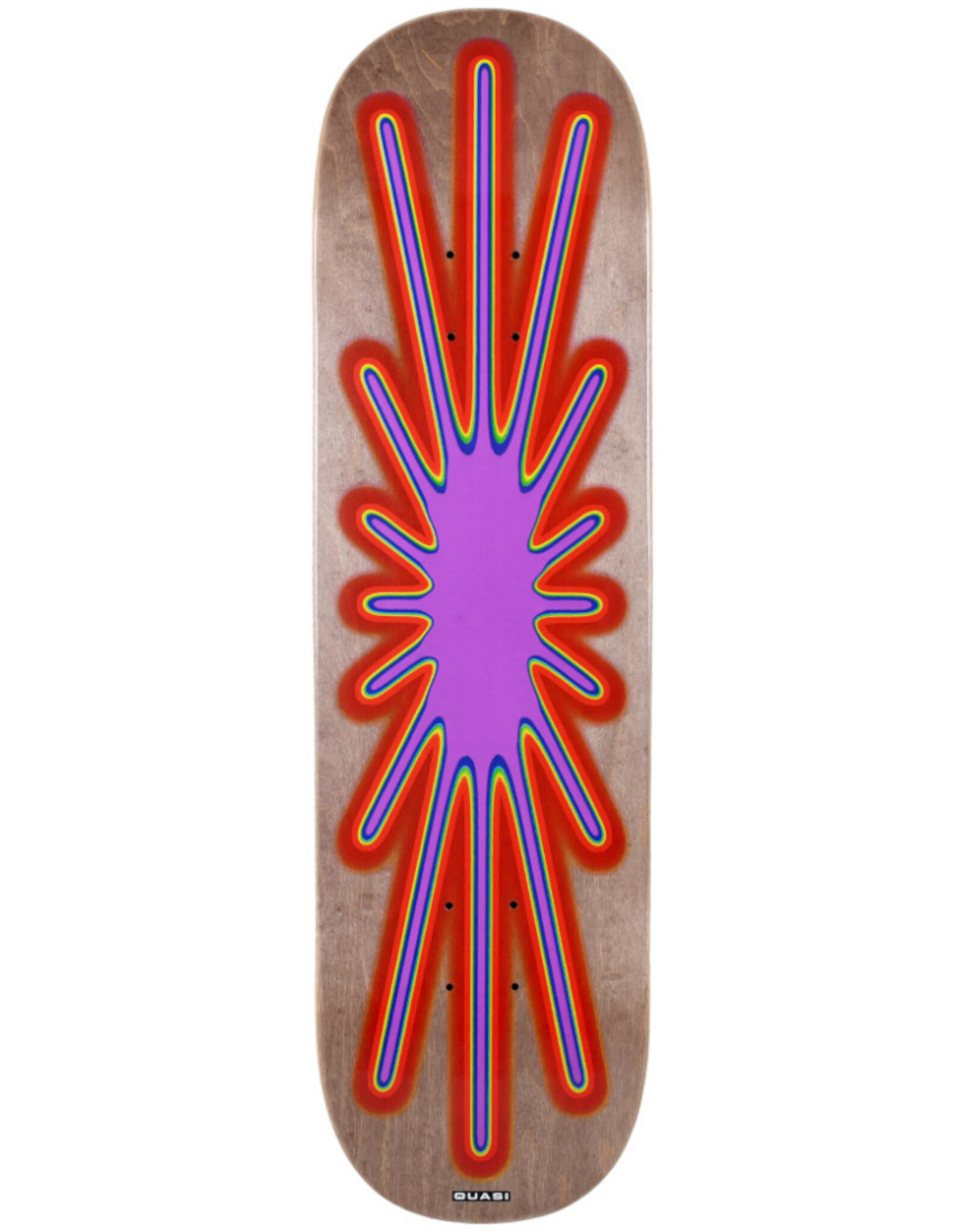 Quasi Skateboards Quasi Deck Team Blast Brown (8.5)