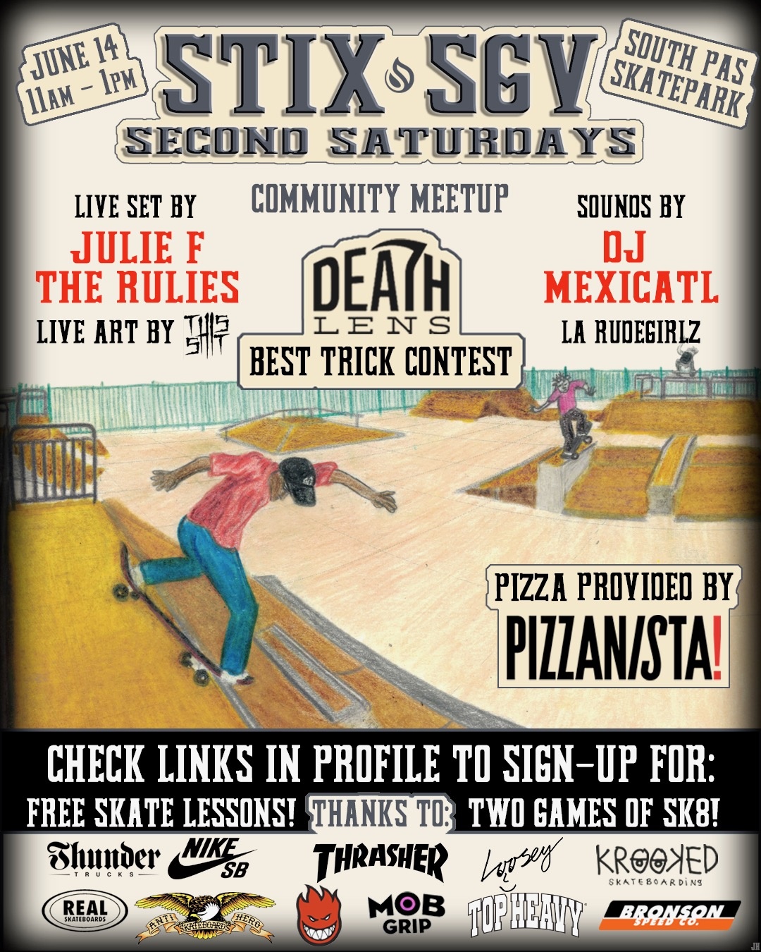 Stix Second Saturdays South Pasadena June 14