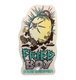 Heroin Heroin Sticker Fried Boy