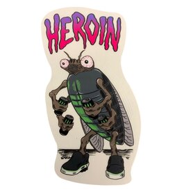 Heroin Heroin Sticker Monster Fly