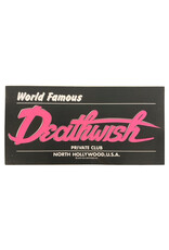 Deathwish Deathwish Sticker Private Club (World Famous)
