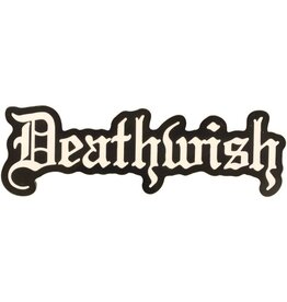 Deathwish Deathwish Sticker Old English (Warning)