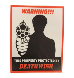 Deathwish Deathwish Sticker Property (Warning)
