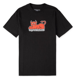 Toy Machine Toy Machine Tee Devil Cat S/S (Black)