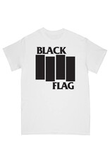 Star 500 Concert Series On Hollywood Tee Black Flag Bars And Logo S/S (White)