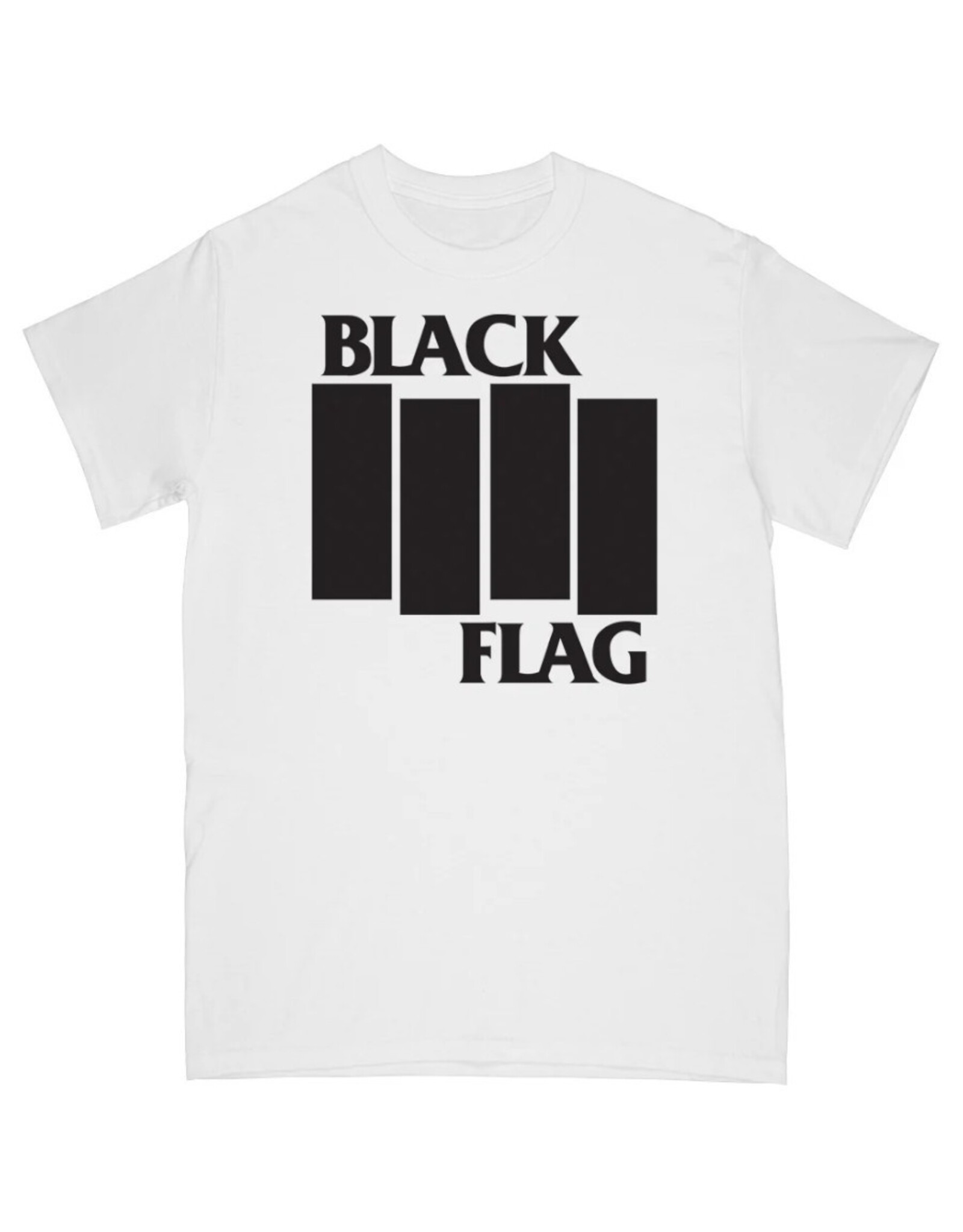 Star 500 Concert Series On Hollywood Tee Black Flag Bars And Logo S/S (White)