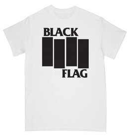 Star 500 Concert Series On Hollywood Tee Black Flag Bars And Logo S/S (White)