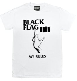 Star 500 Concert Series On Hollywood Tee Black Flag My Rules S/S (White)