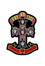 Star 500 Concert Series On Hollywood Sticker Guns N Roses Cross