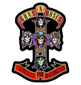 Star 500 Concert Series On Hollywood Sticker Guns N Roses Cross