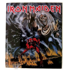Star 500 Concert Series On Hollywood Sticker Iron Maiden Number Of The Beast