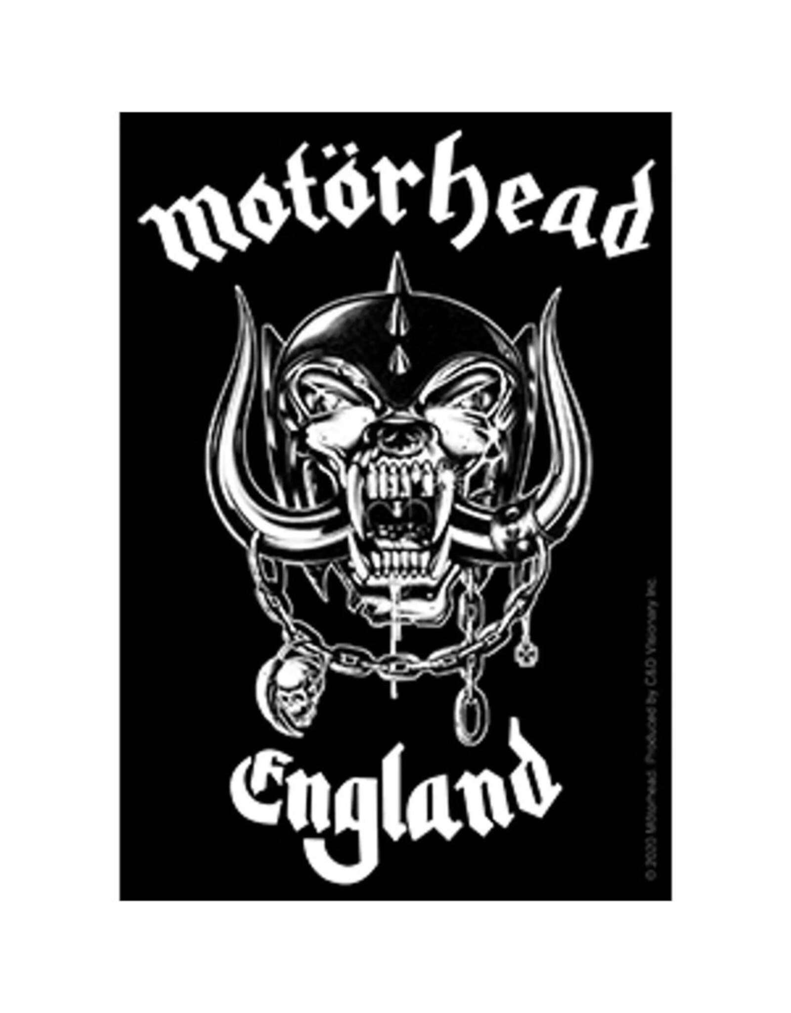 Star 500 Concert Series On Hollywood Sticker Motorhead England