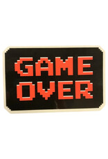 Girl Girl Sticker Pacman Game Over