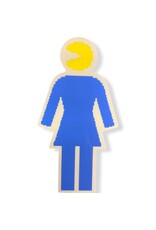 Girl Girl Sticker Pac-girl