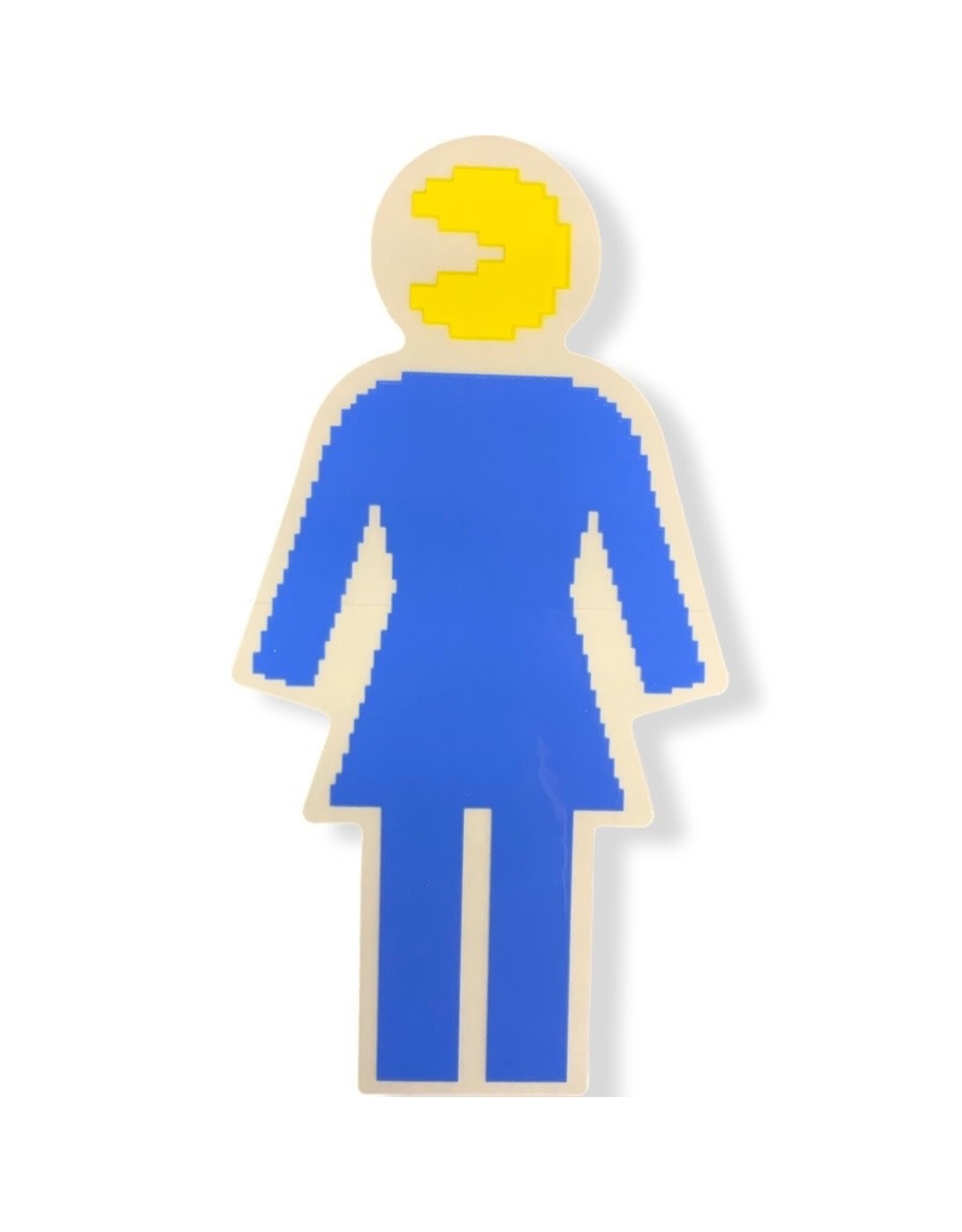 Girl Girl Sticker Pac-girl