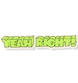 Crailtap Sticker Yeah Right Logo