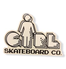 Girl Girl Sticker Pacman Nostalgia
