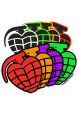 Thunder Thunder Sticker Grenade Diecut Assorted (Medium)