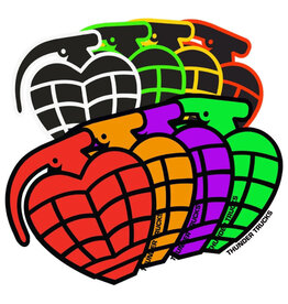 Thunder Thunder Sticker Grenade Diecut Assorted (Medium)