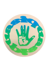 Quasi Skateboards Quasi Sticker 23 Hand