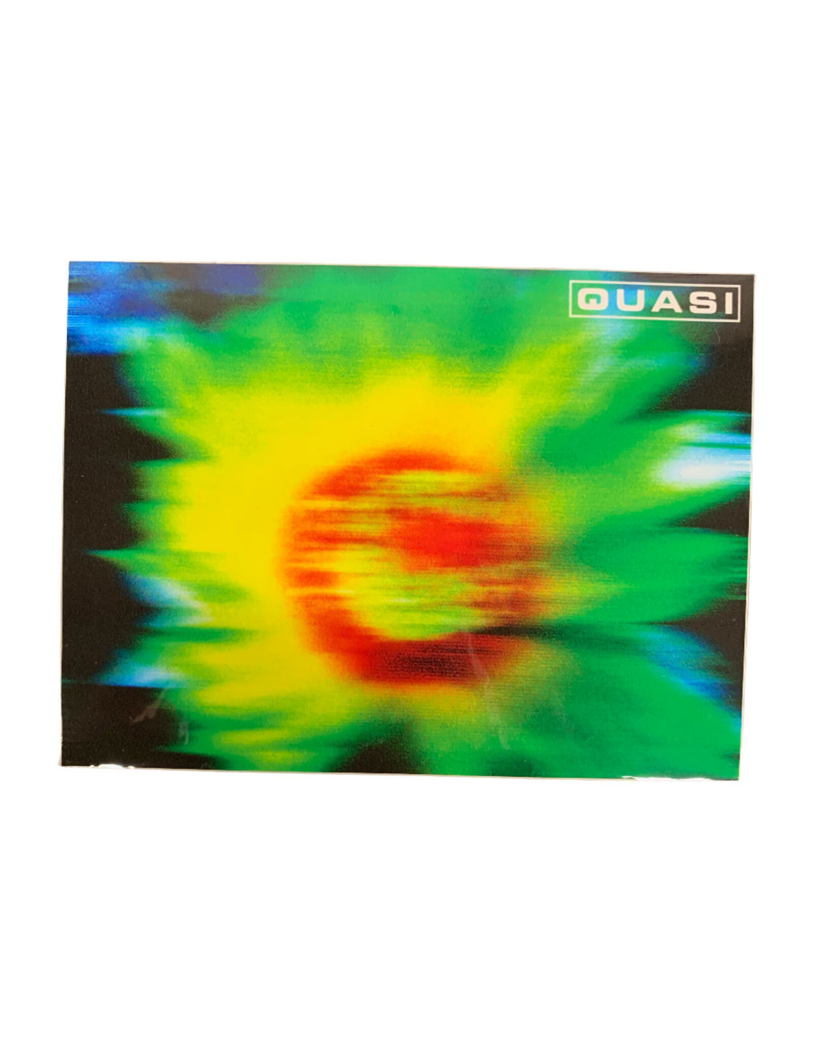 Quasi Skateboards Quasi Sticker 23 Nuclear Sunflower