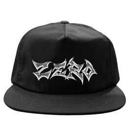 Zero Skateboards Zero Hat Less Than Zero Snapback (Black)