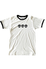 Zero Skateboards Zero Tee Ringer 3 Skull S/S (Natural)