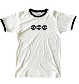 Zero Skateboards Zero Tee Ringer 3 Skull S/S (Natural)