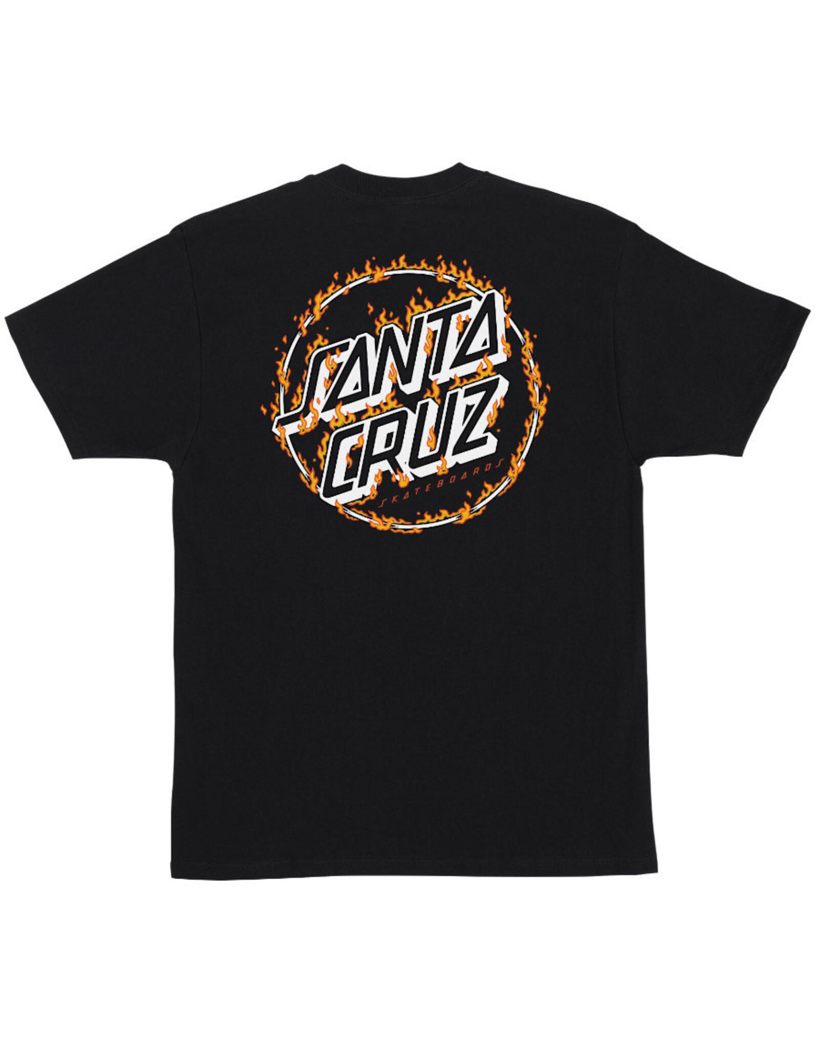 Santa Cruz Santa Cruz Tee Burnt Opus Oversized S/S (Black)