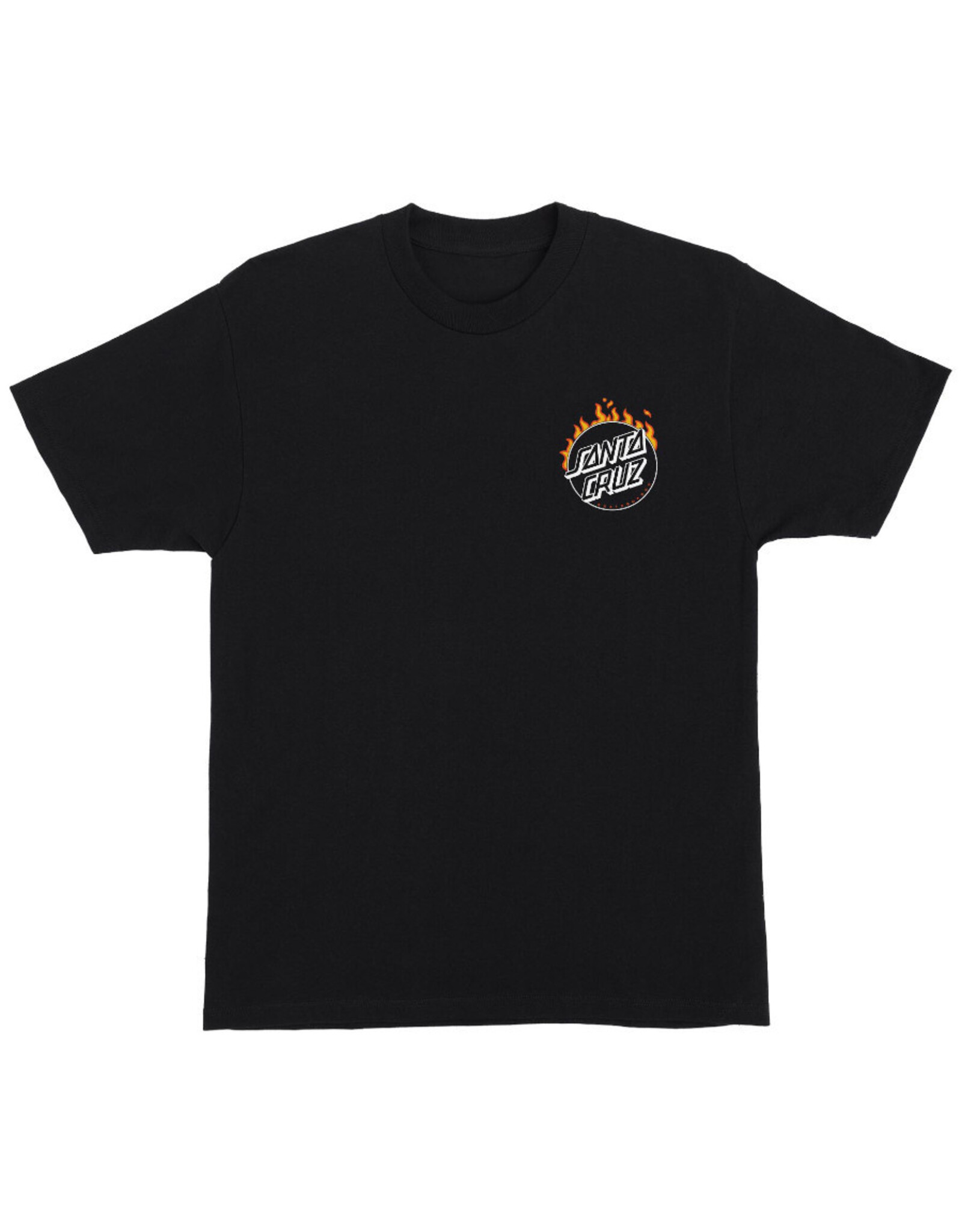 Santa Cruz Santa Cruz Tee Burnt Opus Oversized S/S (Black)