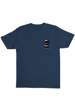 Santa Cruz Santa Cruz Tee Screaming Connect Heavyweight S/S (Blue Dusk)