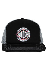 Independent Independent Hat BTG Summit Printed Mesh Trucker Unstructured Snapback (Black/Grey Contrast)