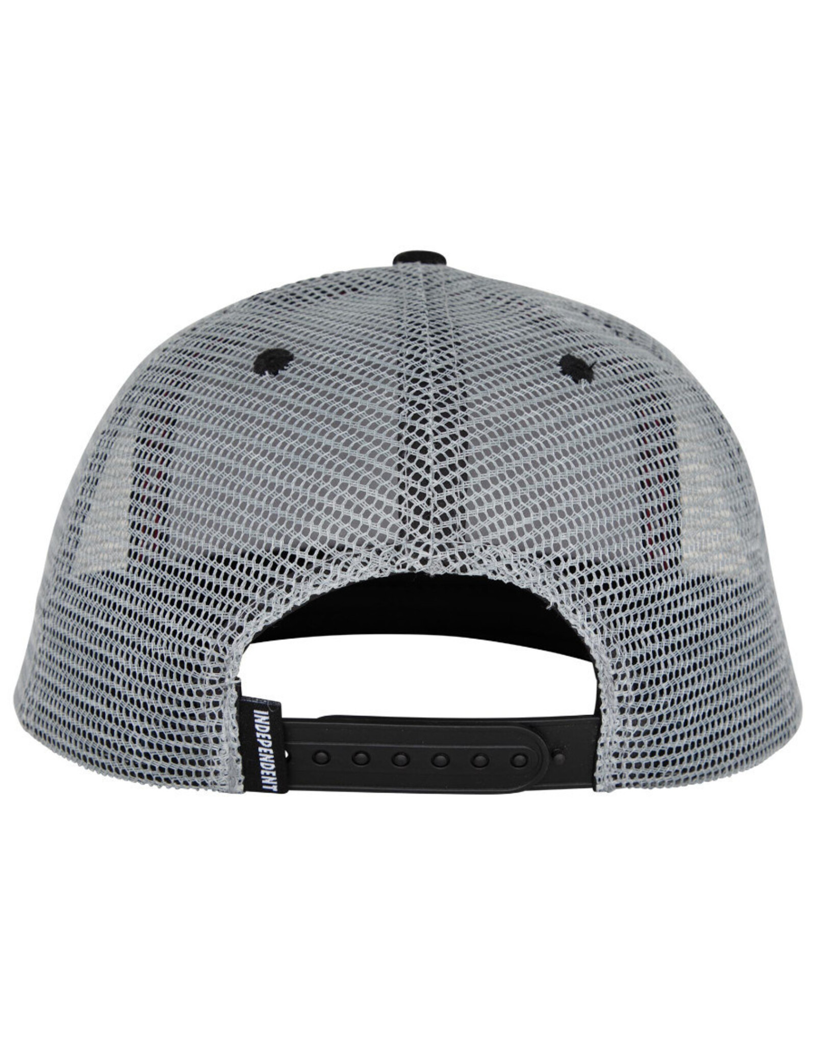 Independent Independent Hat BTG Summit Printed Mesh Trucker Unstructured Snapback (Black/Grey Contrast)