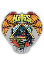 Santa Cruz Santa Cruz Sticker Natas Kaupas SC Panther (4.5" X 4.25 Inch)