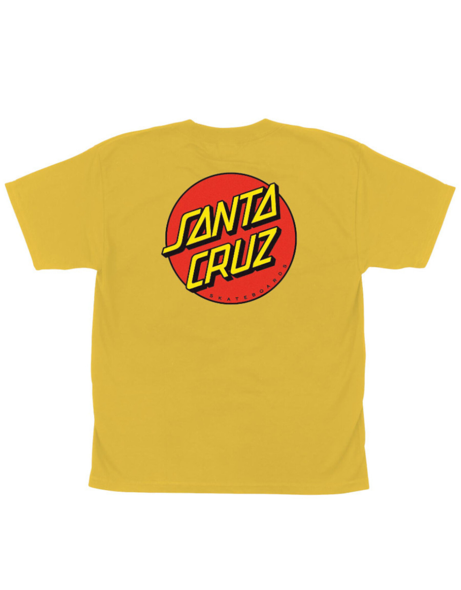 Santa Cruz Santa Cruz Tee Youth Classic Dot Midweight S/S (Gold)