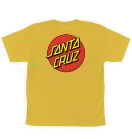 Santa Cruz Santa Cruz Tee Youth Classic Dot Midweight S/S (Gold)