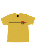 Santa Cruz Santa Cruz Tee Youth Classic Dot Midweight S/S (Gold)