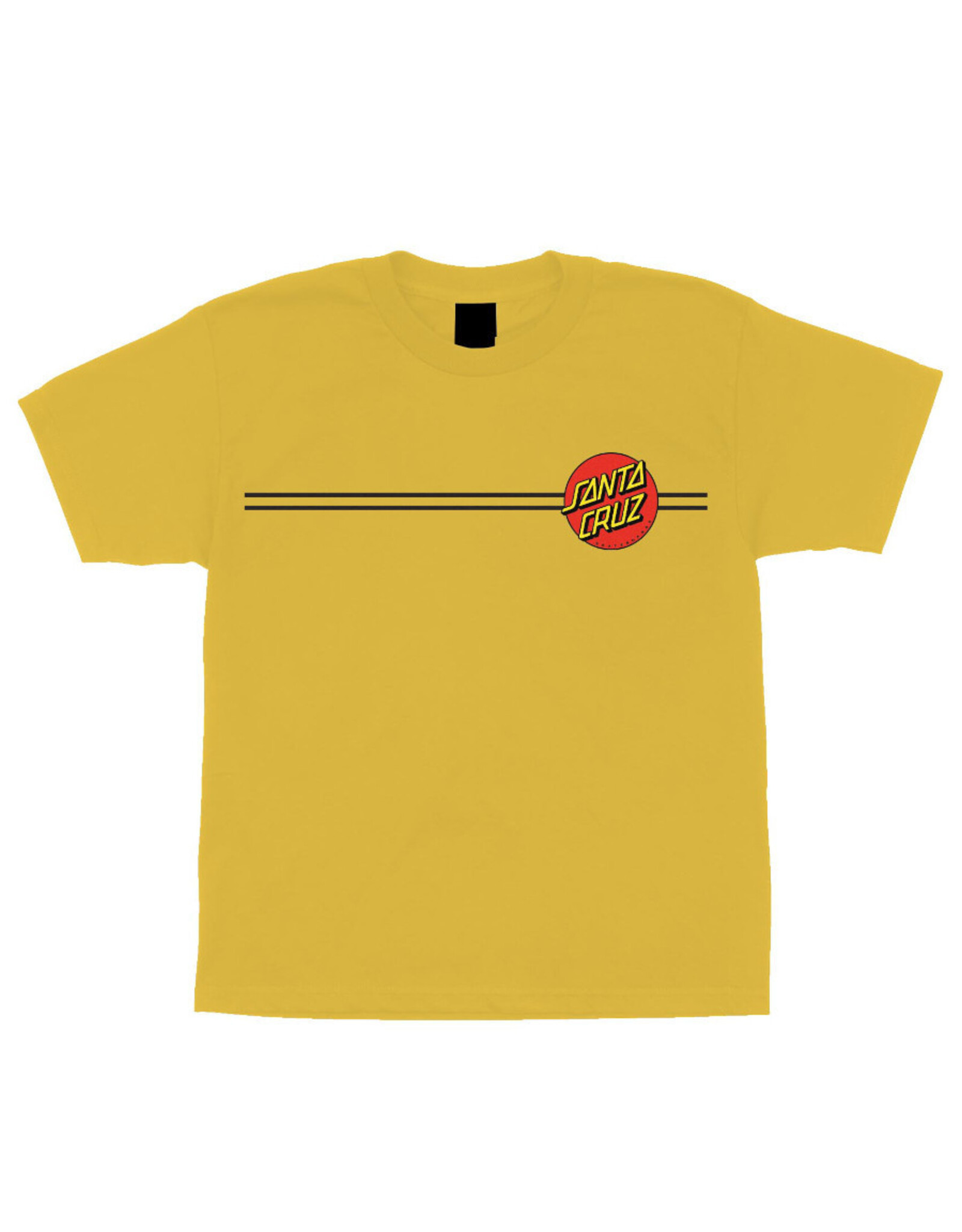 Santa Cruz Santa Cruz Tee Youth Classic Dot Midweight S/S (Gold)