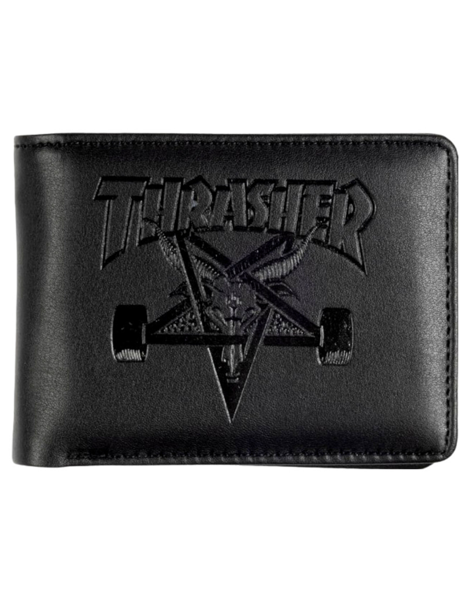 Thrasher Thrasher Wallet Sk8 Goat Leather (Black)