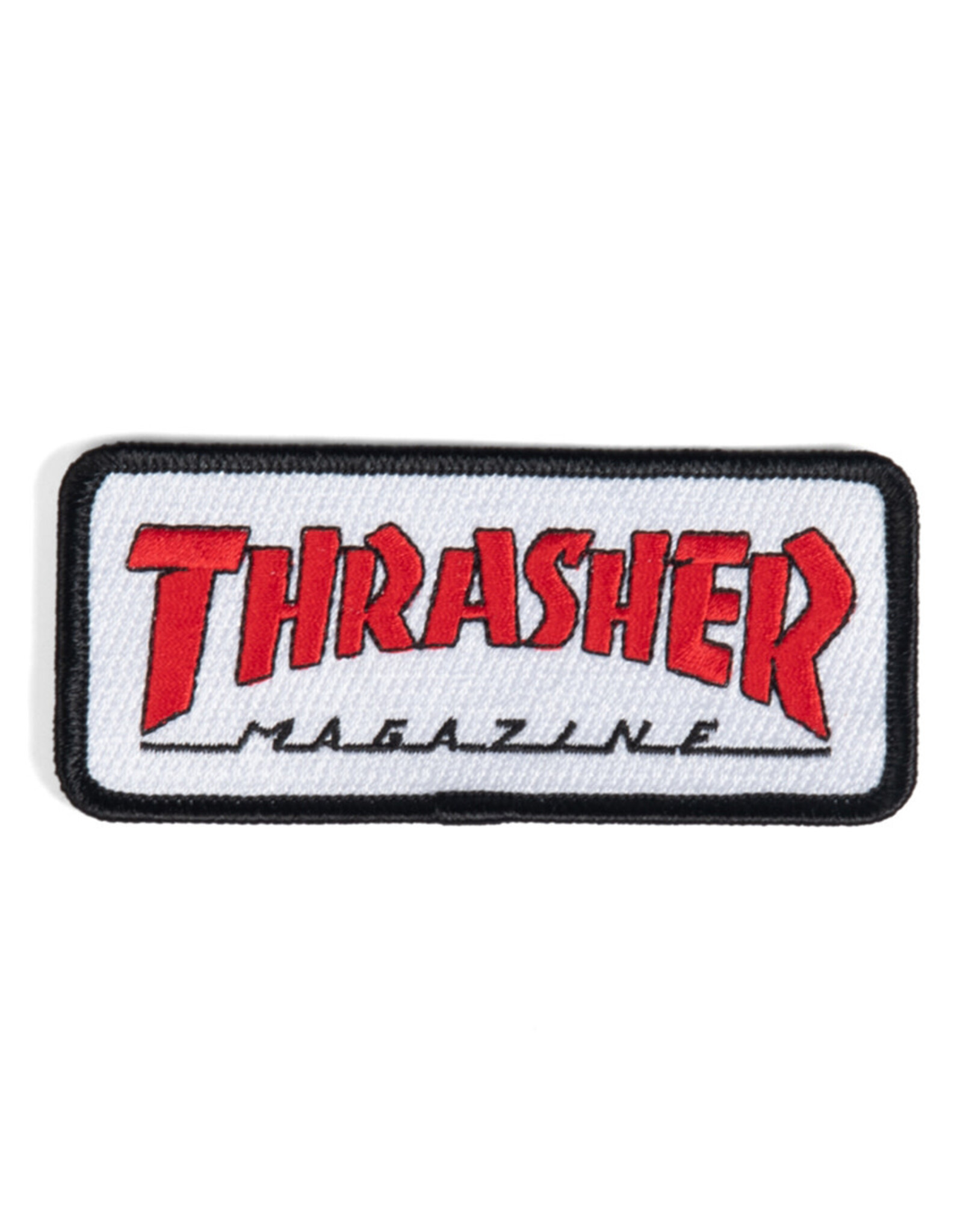 Thrasher Thrasher Patch Outlined (White/Red)