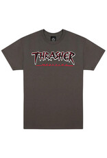 Thrasher Thrasher Tee Mens Slash S/S (Charcoal)