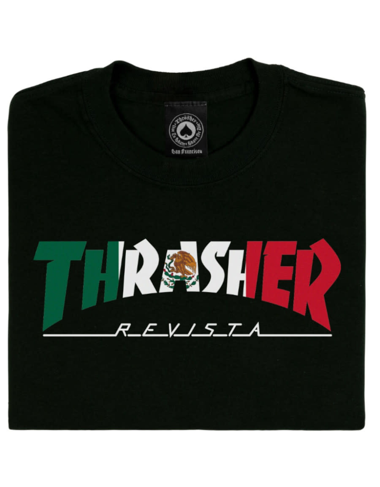 Thrasher Thrasher Tee Mens Mexico Revista S/S (Black)